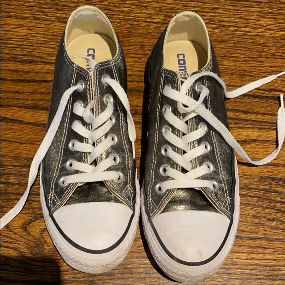Metallic converse